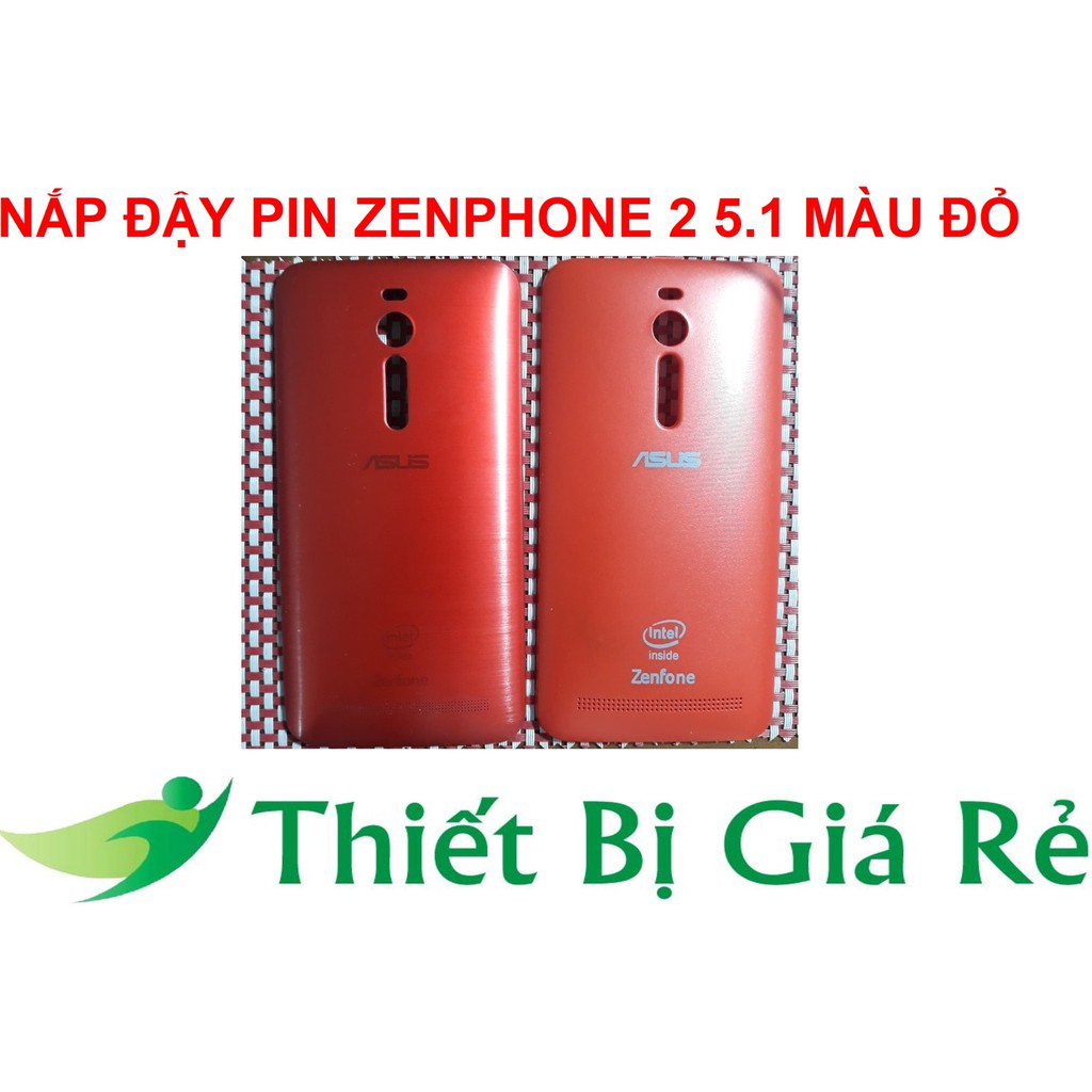 NẮP ĐẬY PIN ZENPHONE 2 5.1 MÀU ĐỎ