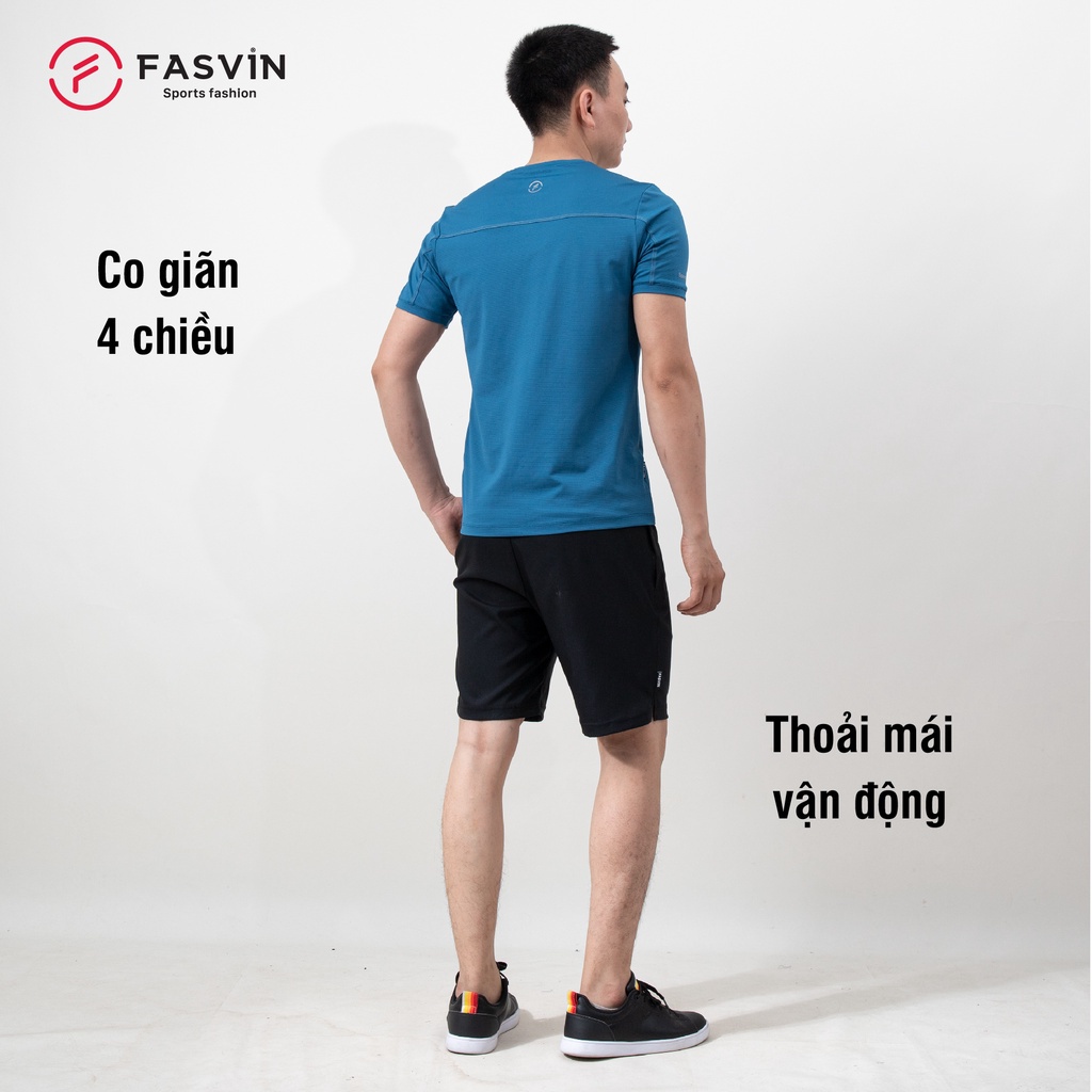 Bộ quần áo nam Fasvin AT22505.SG chất vải thun mềm mát co giãn phù hợp thể thao hay mặc nhà