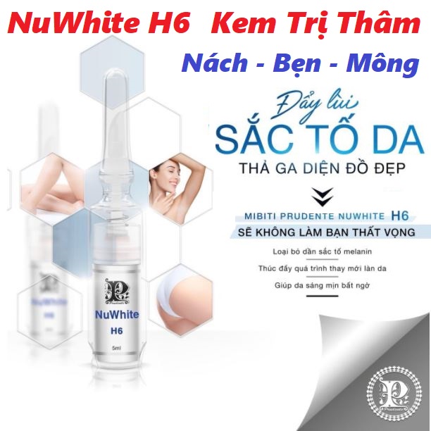 Bộ Tứ Làm Hồng Khủ Thâm Nuwhite Hàng Thật Mỹ - Giá Chuẩn - L1A Hồng Môi, N1 Hồng Nhũ, V1 Hồng Bi, H6 Khử Thâm Nách Bẹn