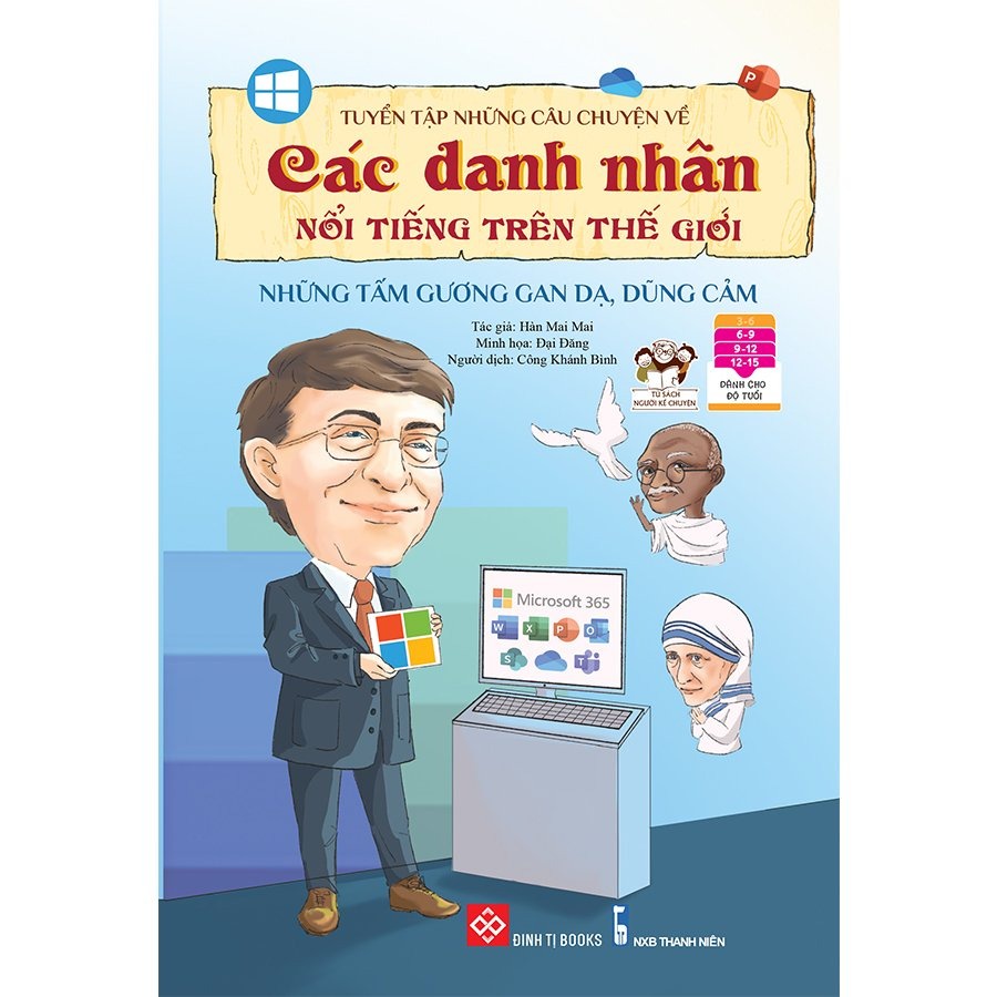Sách-Tuyển tập những câu chuyện về các danh nhân nổi tiếng trên thế giới