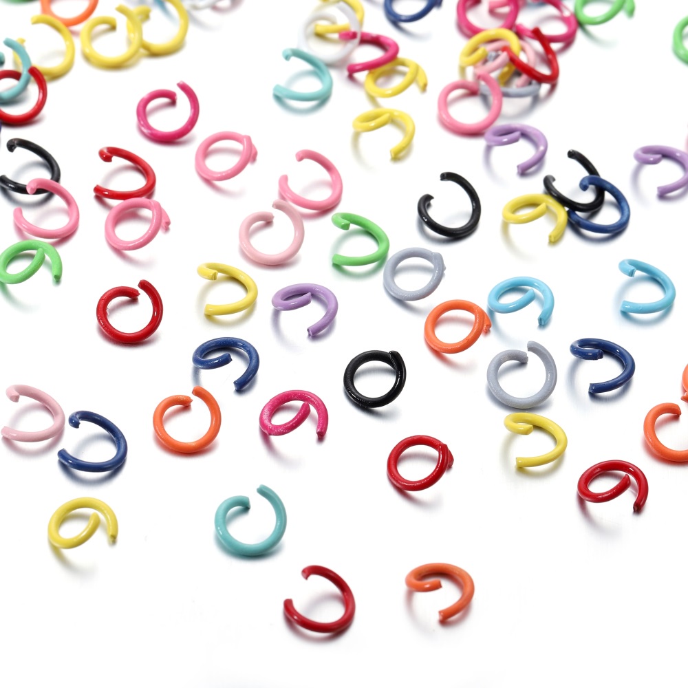 Gói 100 chiếc vòng nối St.kunkka 8mm làm đồ trang sức