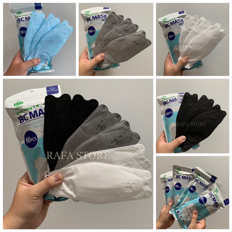 THÙNG 300 cái Khẩu Trang BC MASK KF94 Hàn Quốc 4D Kháng Khuẩn Lọc Bụi