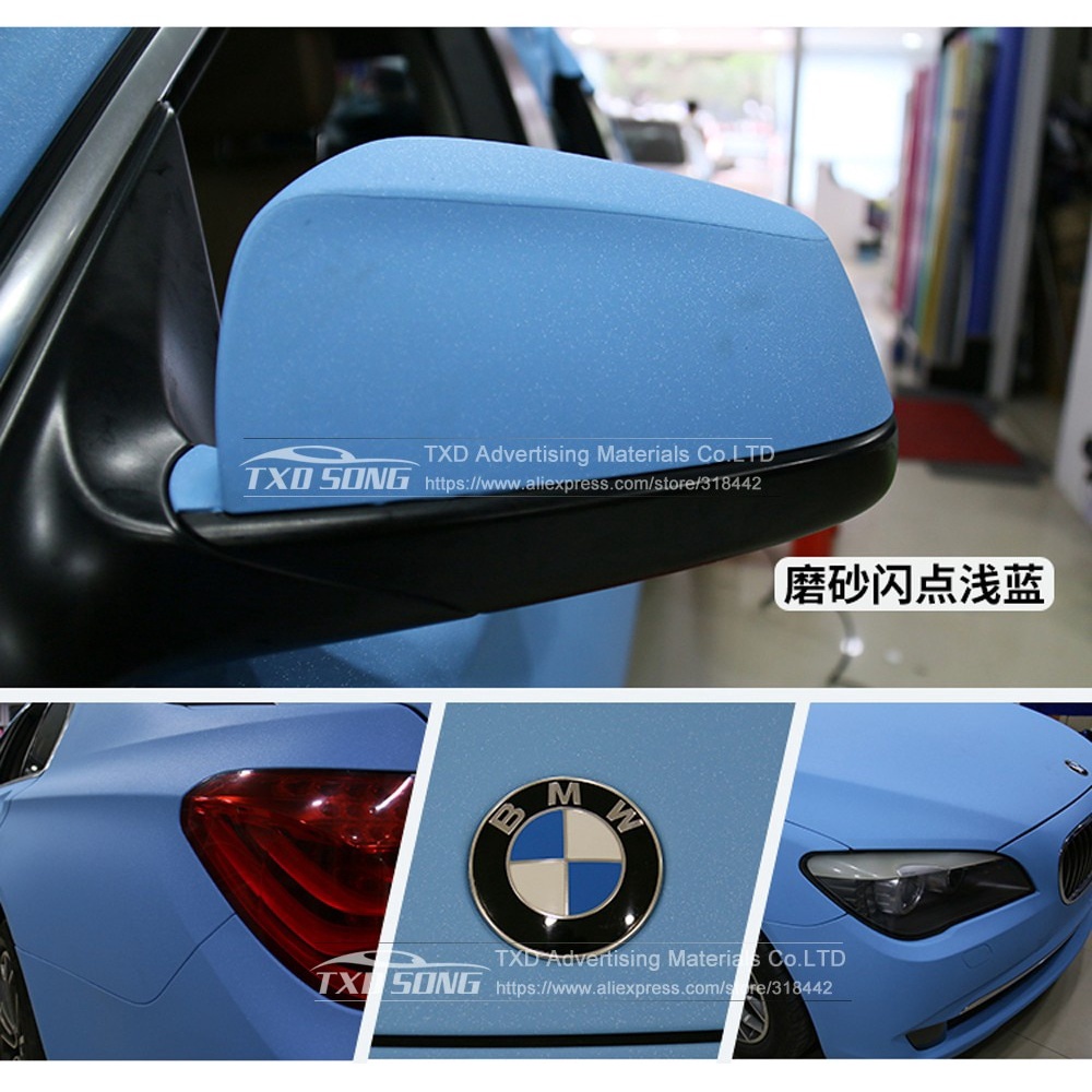 Rehoboth 152cm * 10cm / 20cm 9 Màu sắc Glitter kim cương Vinyl Films Bọc Matt nhám kim cương Glitter Sticker Car Body xe Sticker Auto trang trí xe máy | BigBuy360 - bigbuy360.vn