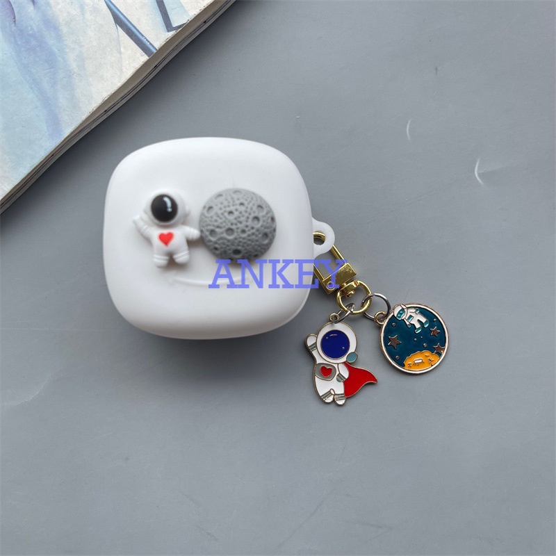 SONY WF-SP700N / Linkbuuds S WF-LS900N / WF-L900 Vỏ Bảo Vệ Hộp Sạc Tai Nghe Hình Hành Tinh Bằng Silicone Mềm Chống Sốc/Thấm Nước