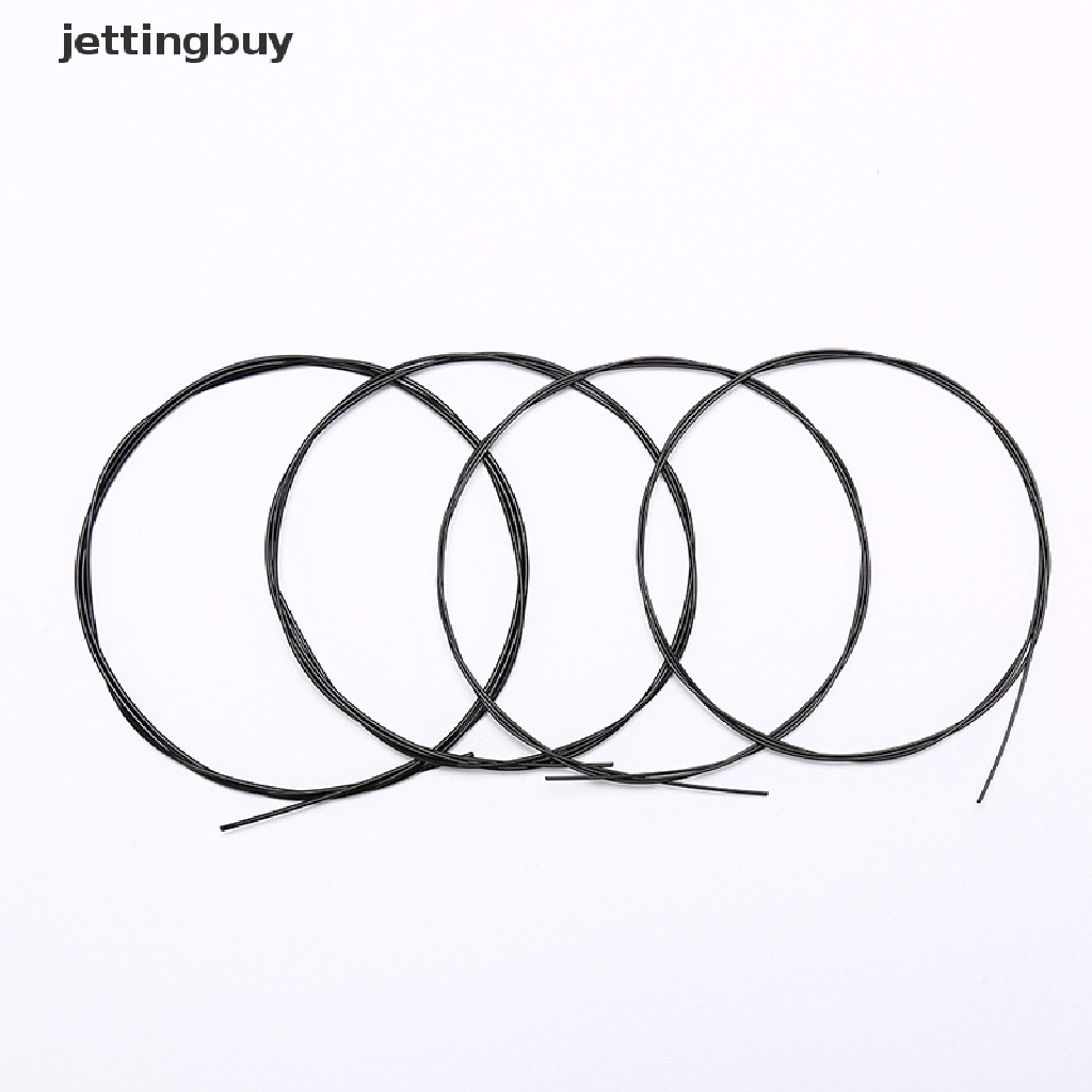 Set 4 dây đàn thay thế JETTING U101 chất liệu nylon màu đen