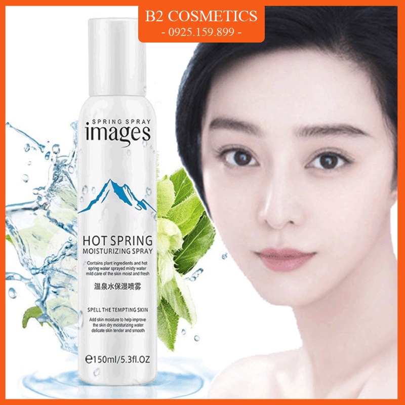 Xịt khoáng IMAGES hoa tuyết dưỡng ẩm kiềm dầu 150ml nội địa Trung cao cấp | BigBuy360 - bigbuy360.vn