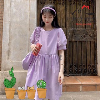 Set váy nữ Quảng Châu, đầm kèm túi taobao dáng babydoll hot trend 2021 Mã - 98
