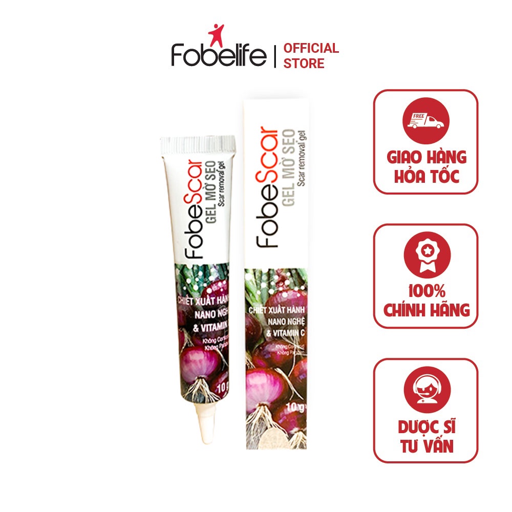 Gel Mờ Sẹo, Mờ Vết Thâm Fobe Scar- Tuýp 10g