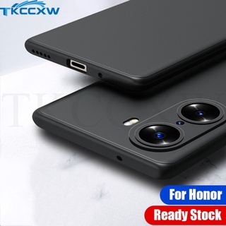 Ốp Điện Thoại Silicon Mềm Nhám Siêu Mỏng Cho Honor 50 60 Pro 50 60 SE View 40 X20 SE X30 X30i Play 4 4T 5T Pro
