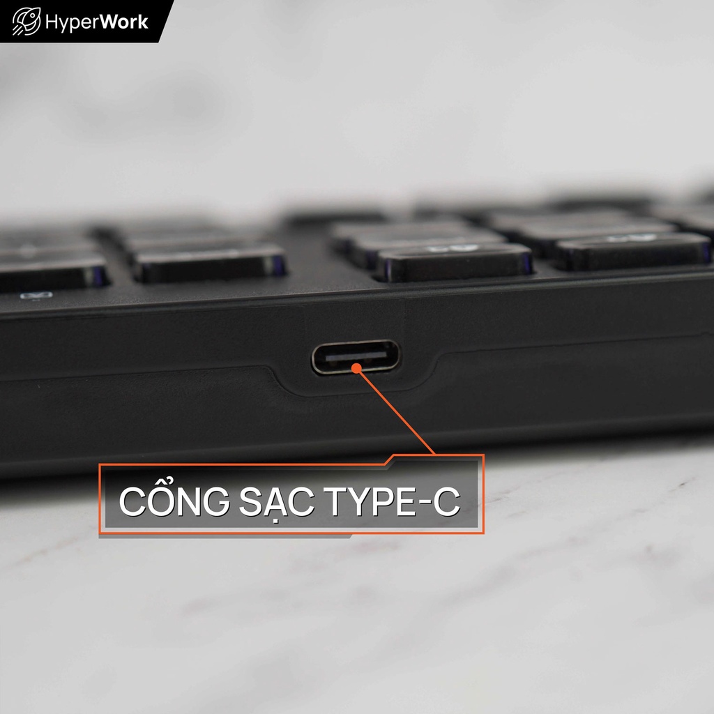 Bàn phím không dây Bluetooth HyperWork HyperOne KB1 / KB2