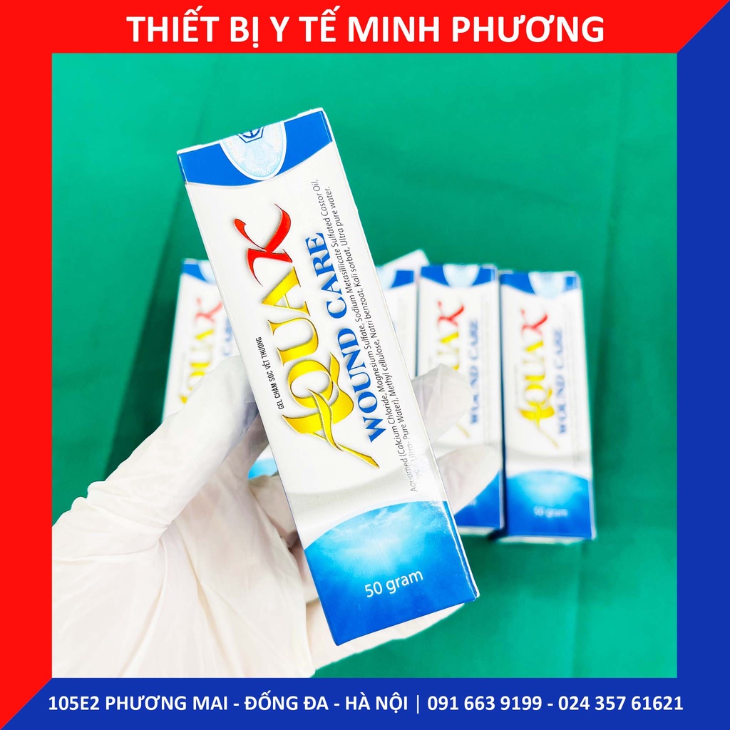 Gel bôi vết thương, gel bôi mụn AQUAK WOUND CARE