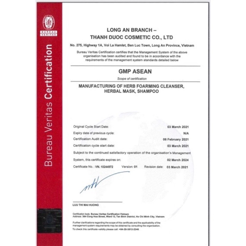 Herbal Serum ver.2 Láre Thạnh Dược