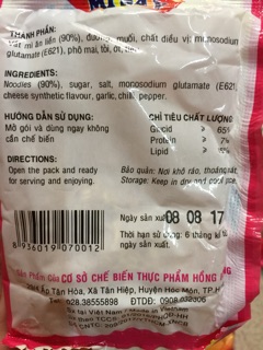 [ Giá Dùng Thử ] Mì trẻ em Miu Miu phô mai