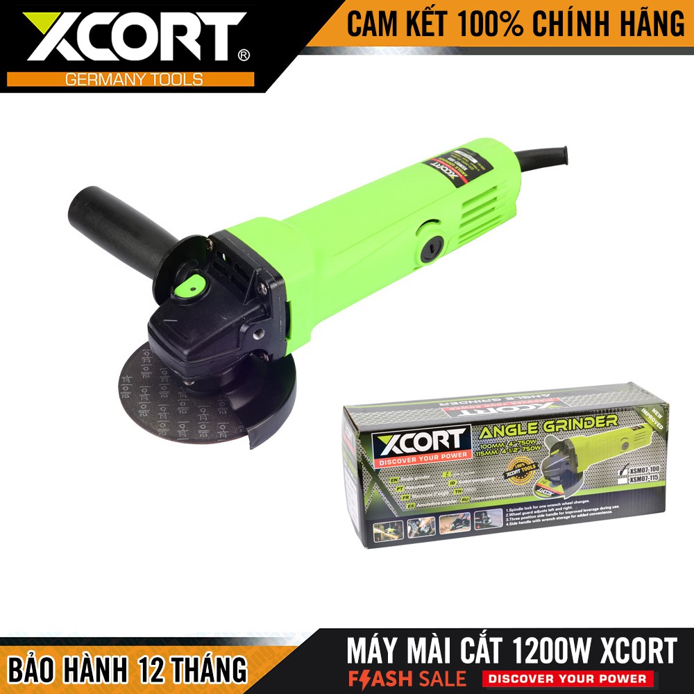 Máy mài cầm tay - Máy cắt cầm tay 1200W - Máy cực khỏe