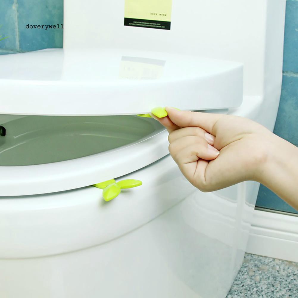 Phụ kiện nắp bồn cầu hình chiếc lá sáng tạo