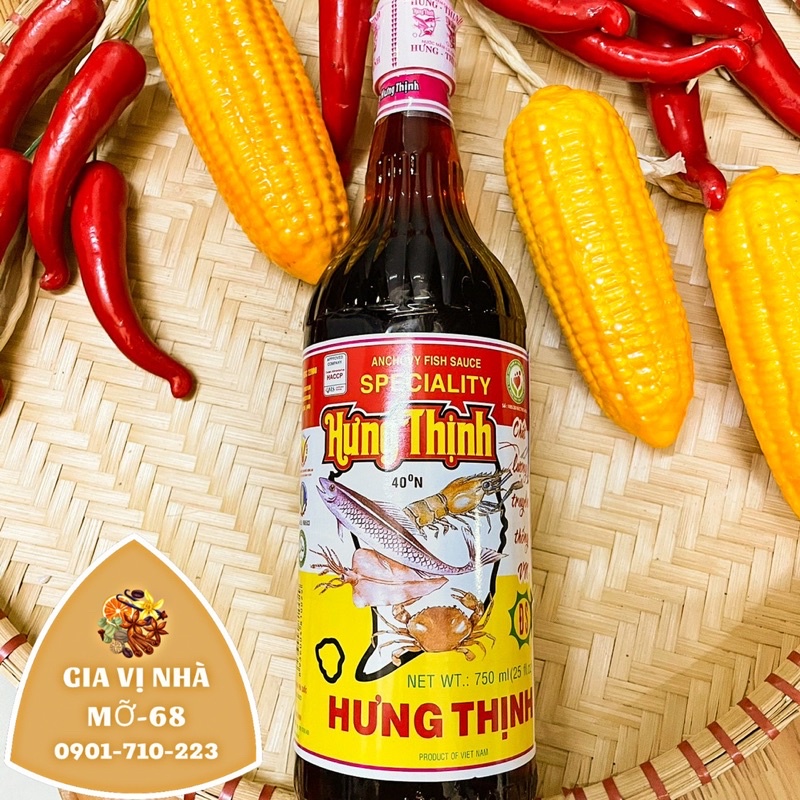 Nước mắm đặc sản Hưng Thịnh 40 độ đạm