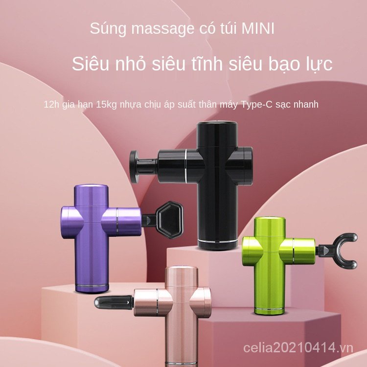 [Hàng mới về] Máy mát xa thư giãn cơ bắp mini tiện dụng chất lượng cao