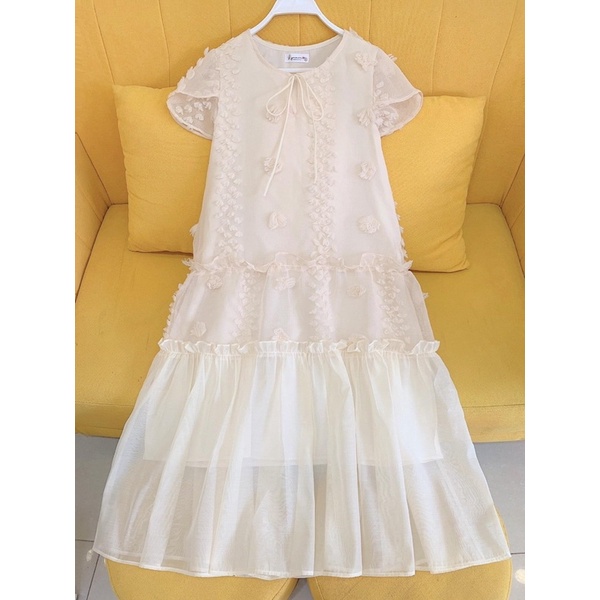 Váy Bầu Hàng thiết kế siêu xinh,ảnh thật cận chất ,kiểu dáng tiểu thư,phù hợp mặc dự tiệc,công việc,freesize 43-70kg