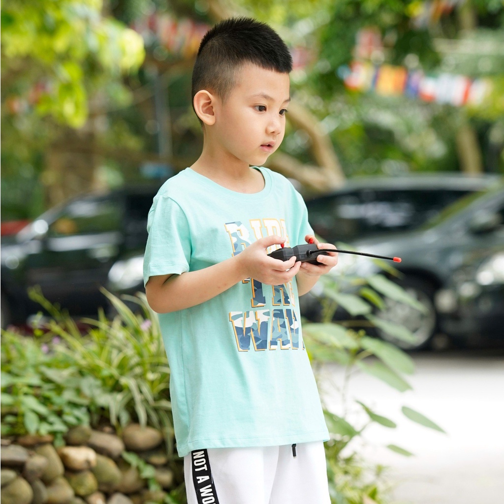 ÁO PHÔNG TRẺ EM GIA ĐÌNH ĐI BIỂN HỌA TIẾT NHIỆT ĐỚI