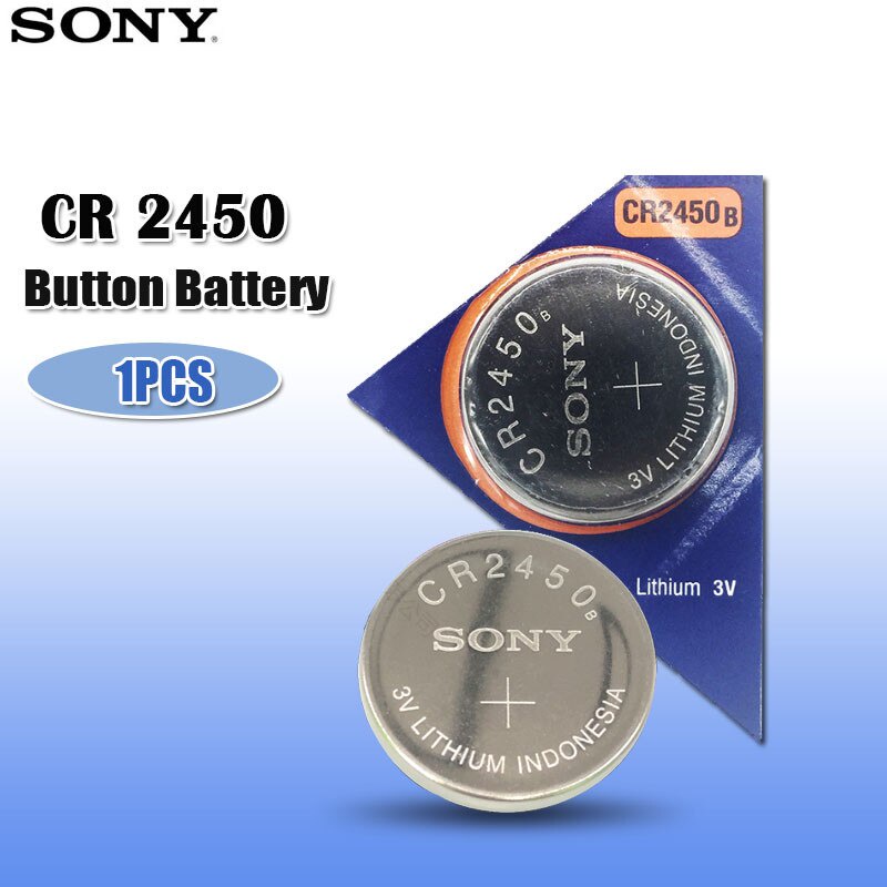 Pin cúc áo đèn LED tẩy trắng răng Smilee, Da Vinci CR2450 / Lithium 3V