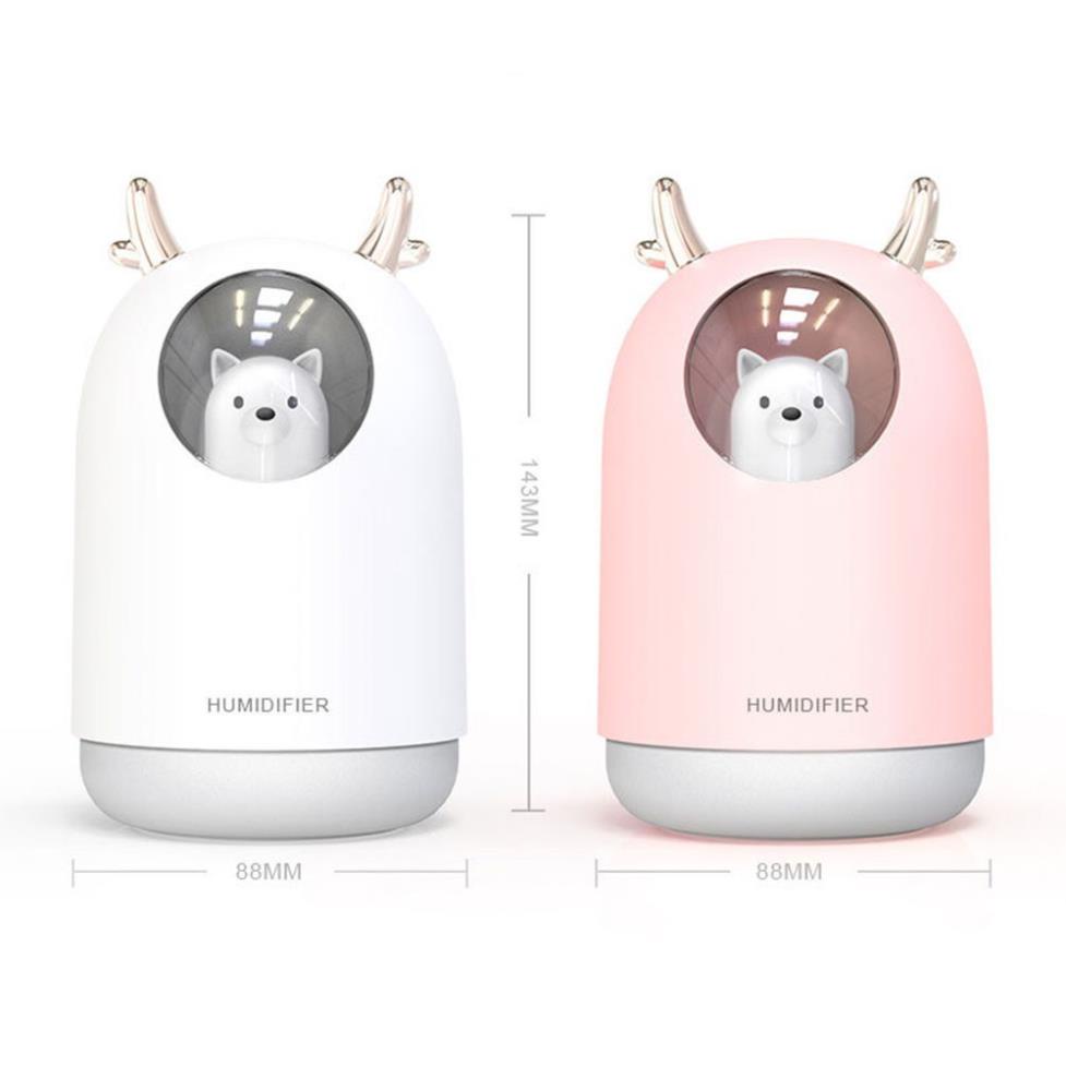 [ Mã NGUY5KMGH giảm 5k cho đơn 150k] Máy Phun Sương Tạo Độ Ẩm Humidifier M106 Hình Gấu