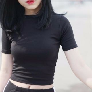 ÁO croptop tay cộc body