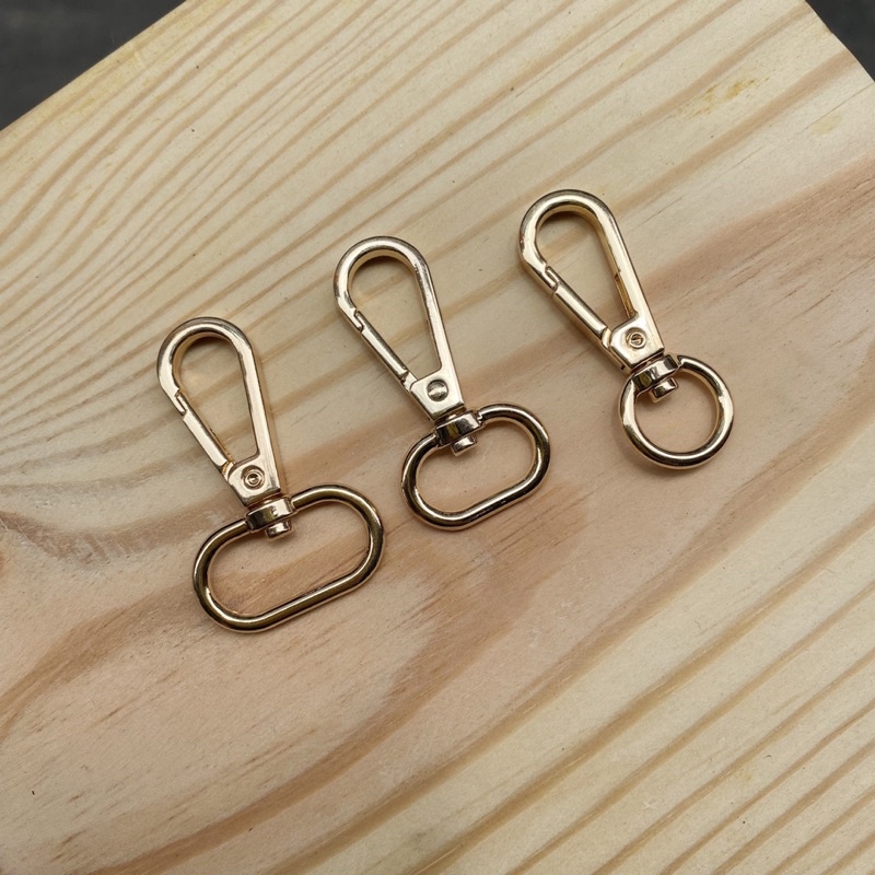 móc khoá càng cua cao cấp làm quai túi xách, keychain trang trí