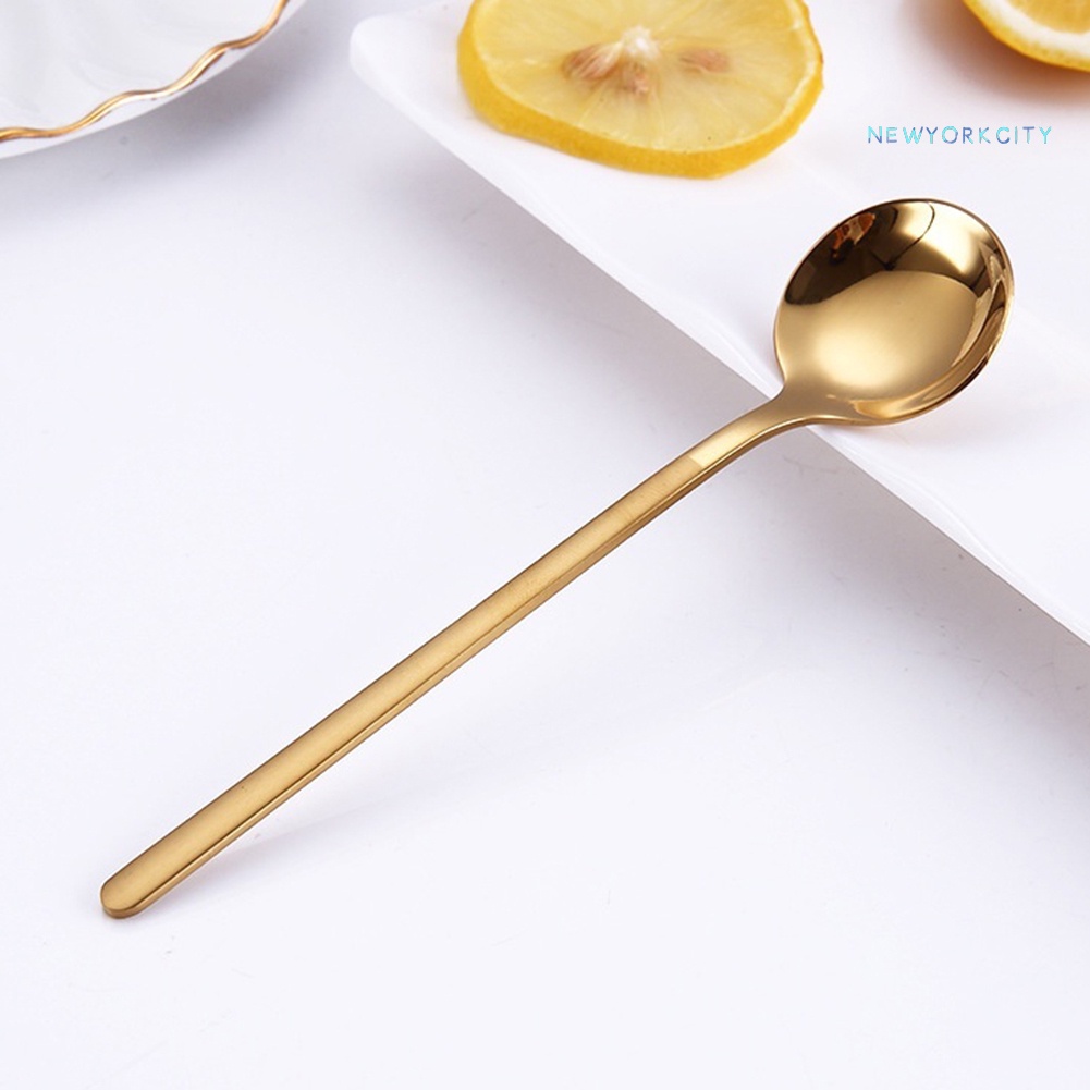 Muỗng Khuấy Trà/Cà Phê/Tráng Miệng Bằng Thép Không Gỉ Chống Gỉ NYC