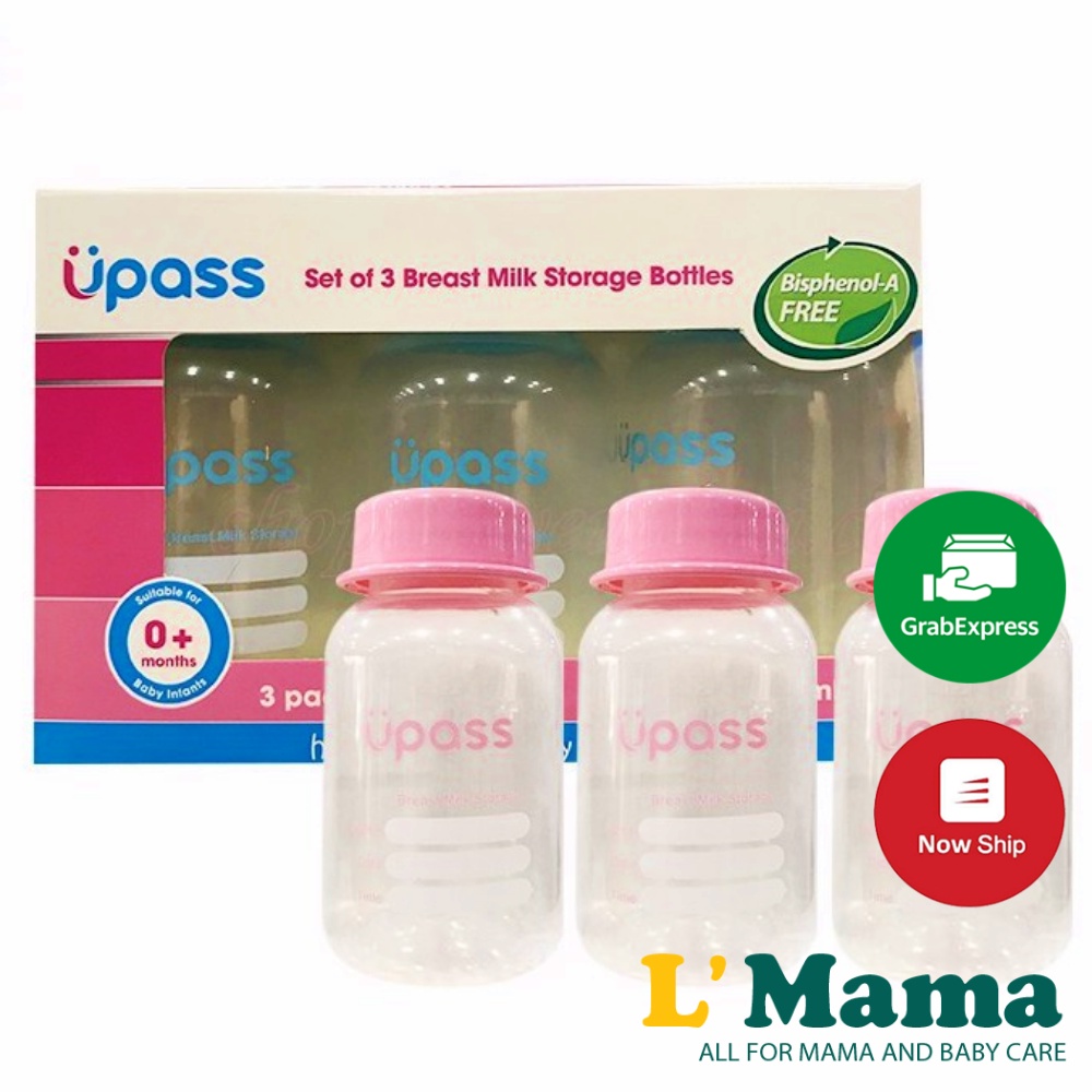 Bình Trữ Sữa Upass Thái Lan UP0030N 125ml 1 Bình Cổ Hẹp
