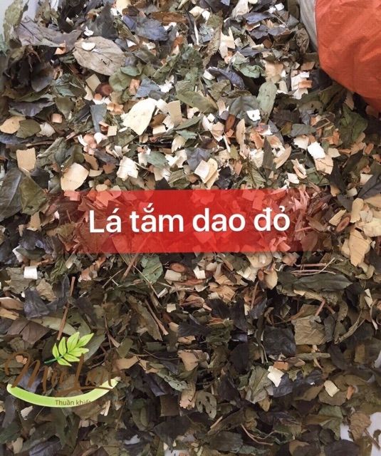 Lá tắm dao đỏ sau sinh chống hậu sản gói 1kg