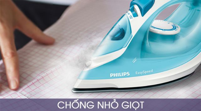 [Mã 159ELSALE hoàn 7% đơn 300K] Bàn Là Hơi Nước PHILIPS 2000W Nhập Khẩu Chính Hãng GC1740