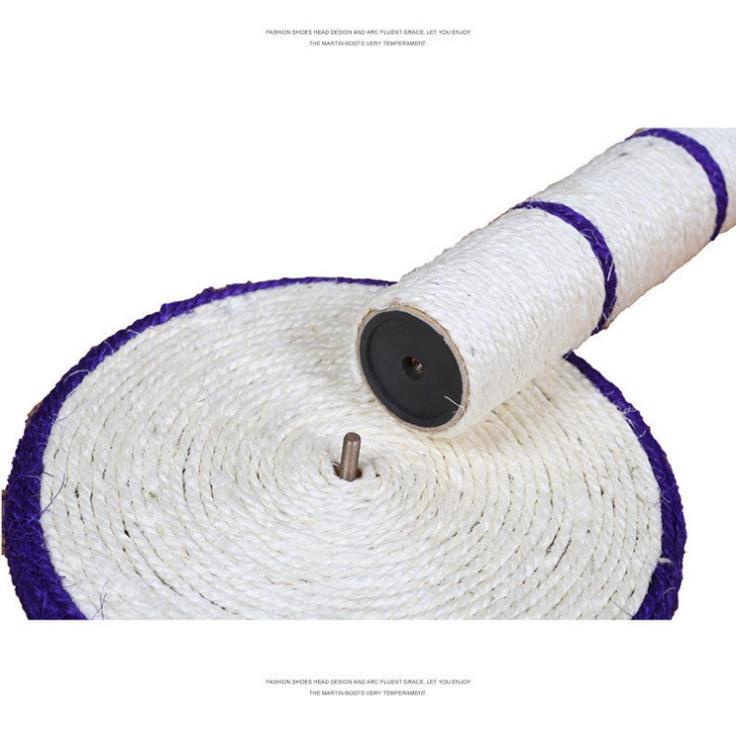 Orgo- Trụ Mèo cào 1 con chuột bóng Trụ cào móng mini chiều cao trụ 40cm đế tròn