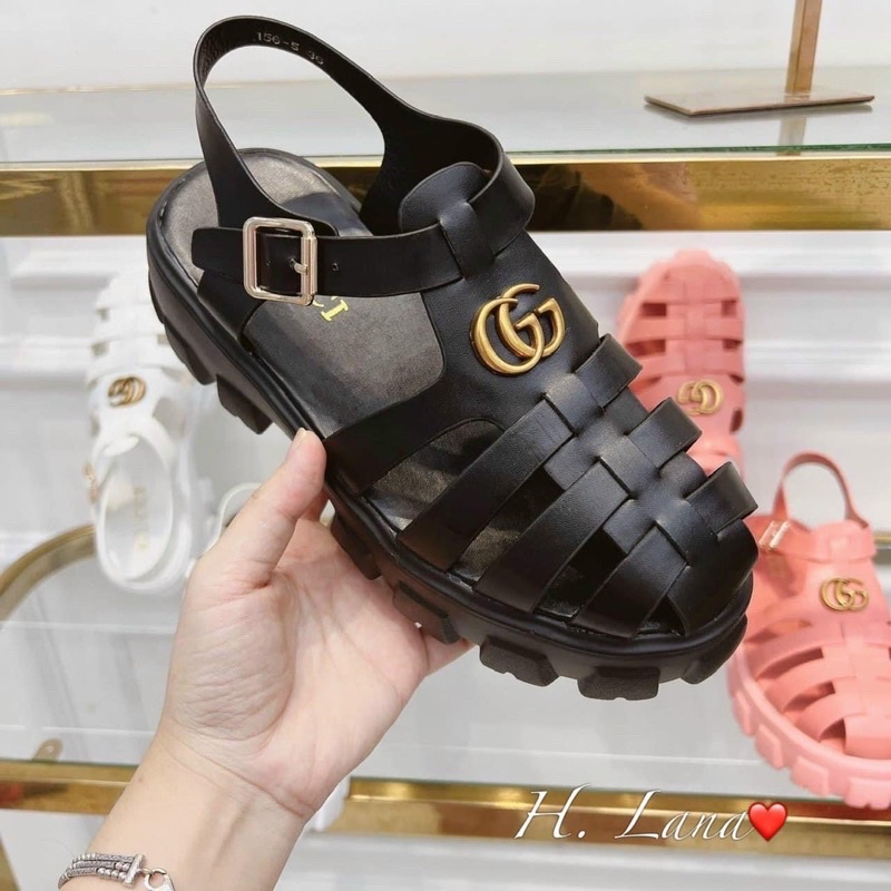 Dép nữ, sandal nữ rọ gucci siêu hot, cực phẩm cho các dân chơi