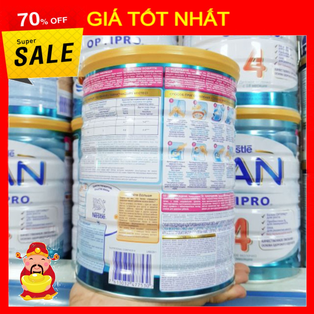 [ GIÁ TỐT NHẤT ]  [Date mới] Sữa Nan Nga số một, 2, 3, 4 (800G) [ HÀNG CHÍNH HÃNG ]