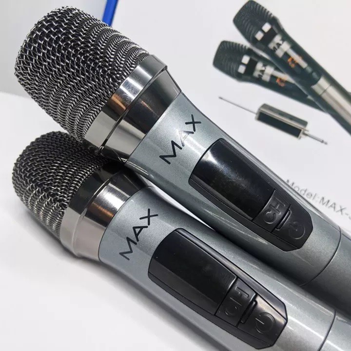 Micro Karaoke Không Dây Gobos Max 39 Hát Cực Hay, Chống Hú Tốt - Chính Hãng Gobos