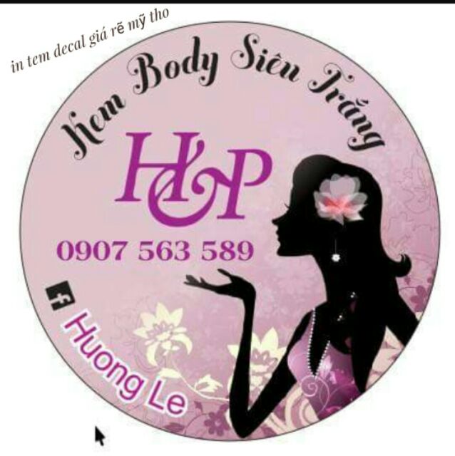 In tem nhãn cho sản phẩm bột thiên nhiên, chuyên in decal ai đặt gì in đó