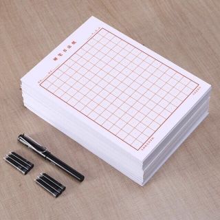 [Tặng Quà] COMBO 10 Tệp Giấy Ô Mễ Tập Viết Chữ Hán, chữ Trung Quốc, chữ thư pháp