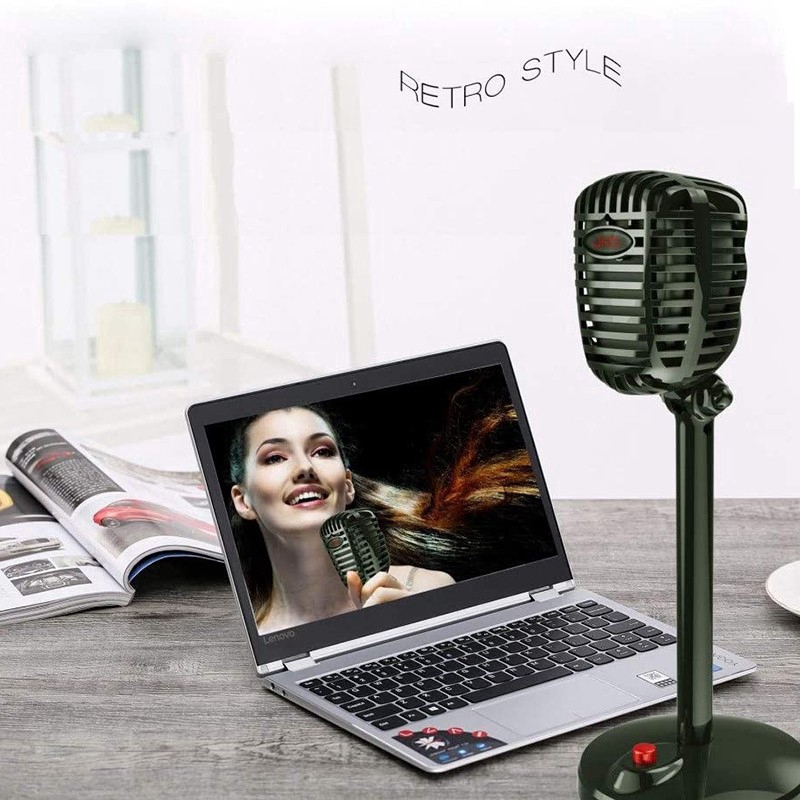 Micro Hát Karaoke Có Dây Chống Tiếng Ồn