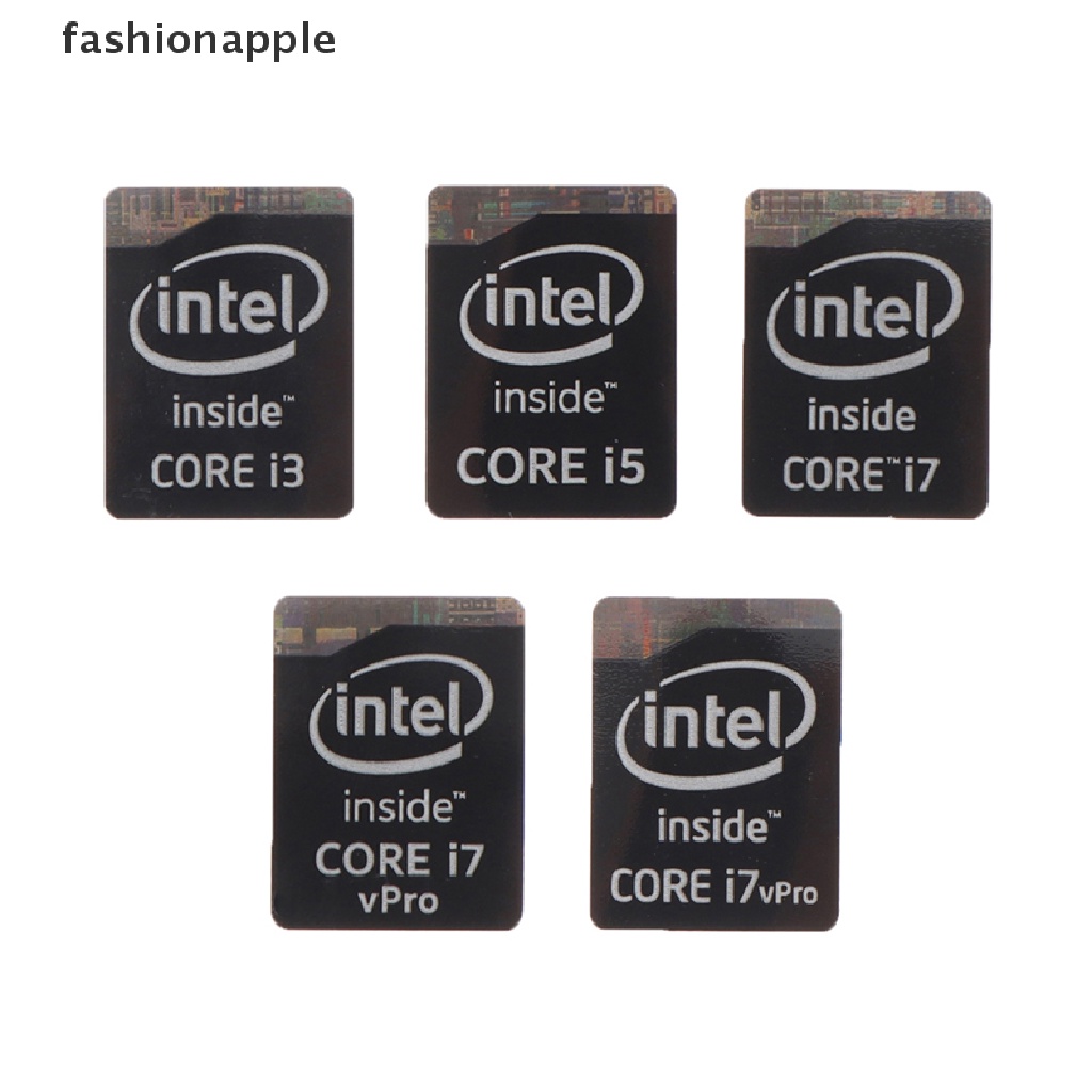 5 Miếng dán máy tính xách tay logo Intel Core i3 i5 i7 4th