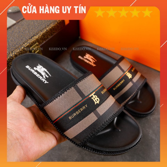 Dép nam quai ngang, Dép da nam mẫu đẹp, Dép mẫu mới cao cấp giá tốt