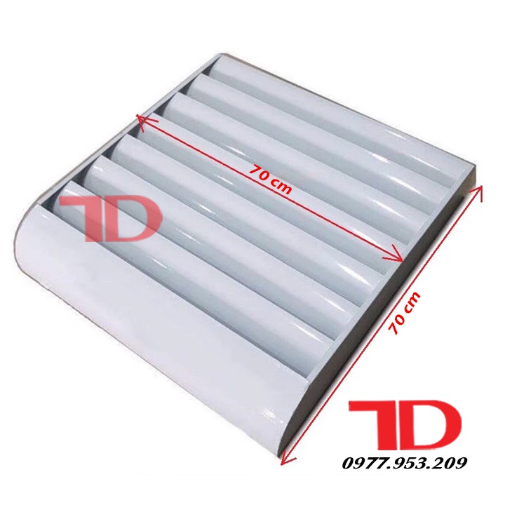Chuyển hướng gió dàn nóng điều hòa từ 3 đến 5HP, mặt nạ LOUVER chuyển hướng gió bằng sắt hoặc nhựa cao cấp Thái Lan