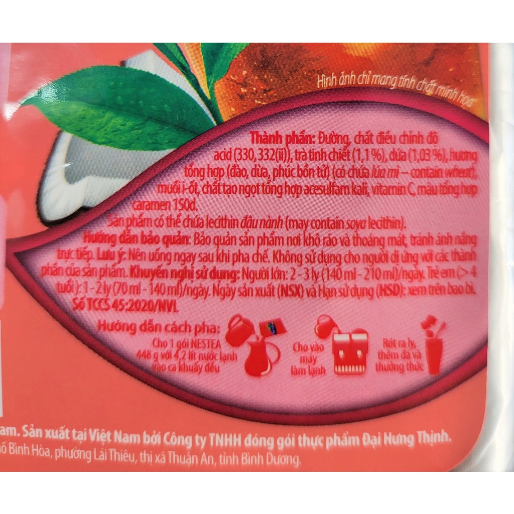 [GÓI LỚN 448g – HOA QUẢ] TRÀ HÒA TAN [VN] NESTEA Fruit Flavor Tea