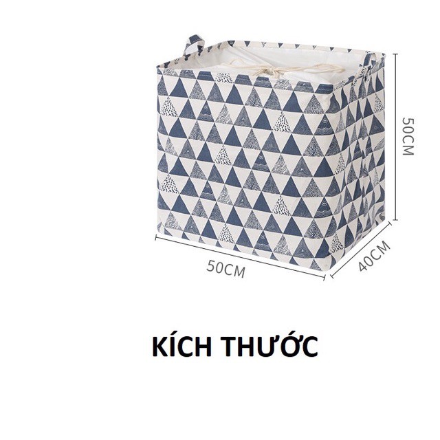 Sẵn size lớn Túi đựng đồ vintage - Túi đựng chăn màn quần áo cỡ lớn