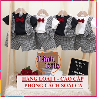 Bộ Công Tử cho bé trai ⚡𝐁𝐀́𝐍 𝐑𝐄̉ 𝐍𝐇𝐀̂́𝐓⚡ Sét body công tử trẻ em phong cách soái ca siêu cute , siêu ngầu