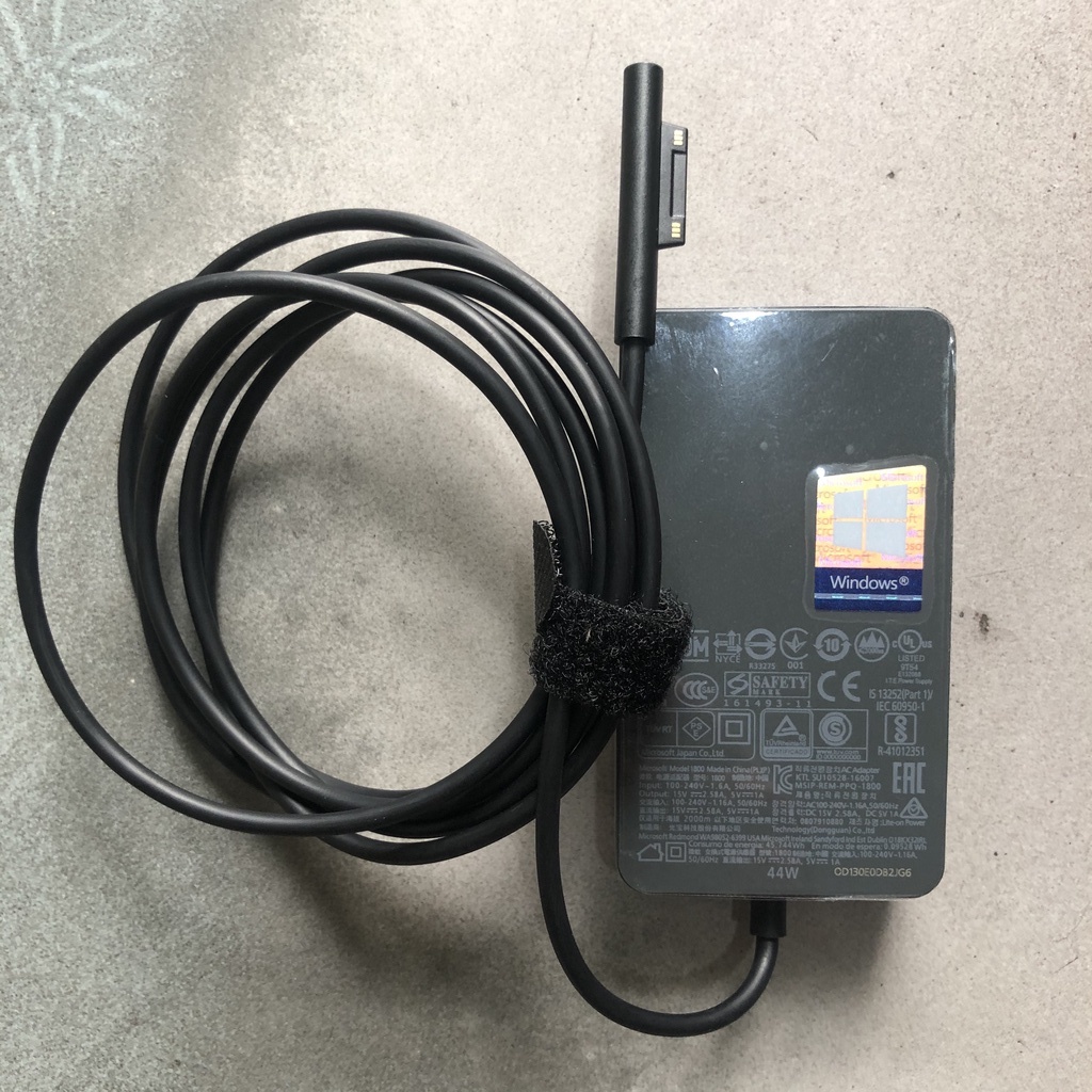 Sạc Laptop Microsoft Surface Pro 3 4 5 6  15V - 2.58A - 44W