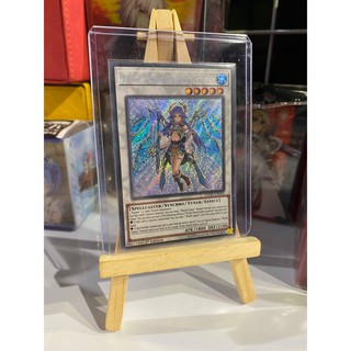 Lá bài thẻ bài Yugioh Ib the World Chalice Justiciar – Secret Rare - Tặng bọc bài nhựa bảo quản