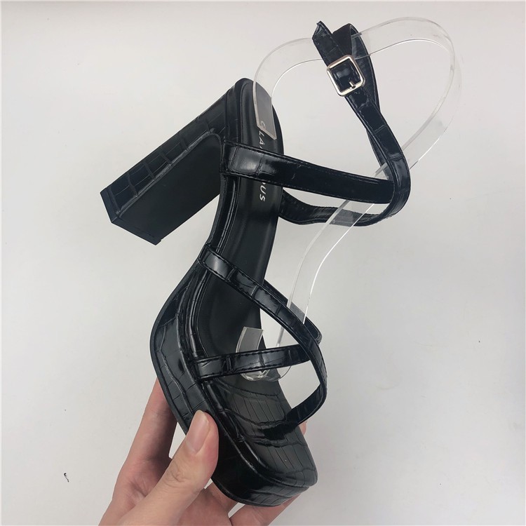 Giày cao gót siêu cao Platform Sandals siêu sang chảnh xuất khẩu 2021