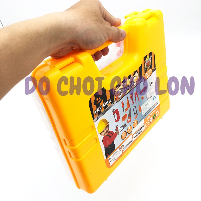 Hộp đồ chơi vali đồ nghề sửa chữa 16 món 36778S