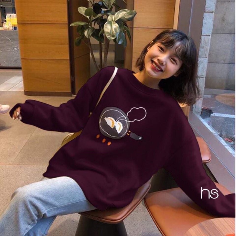 Áo nỉ hình đồ ăn HS6