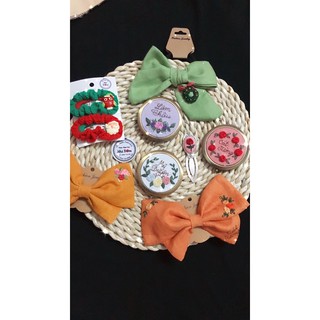GƯƠNG MINI THÊU TAY
